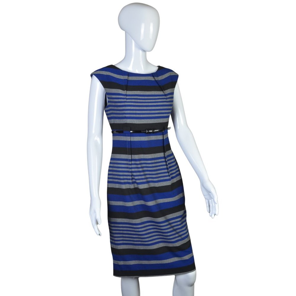 Calvin Klein Belted Sheath Dress - Size 4